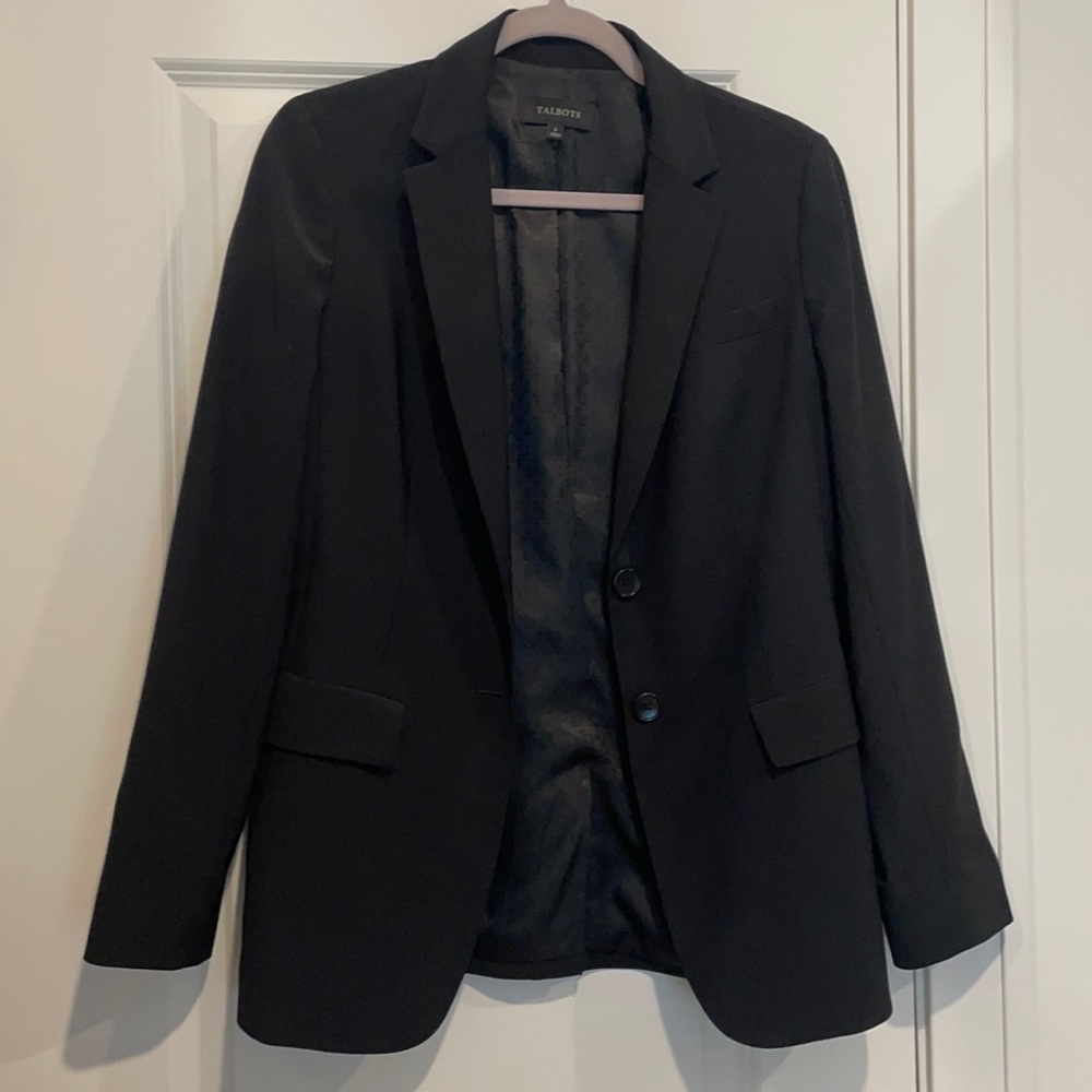 Talbots black blazer